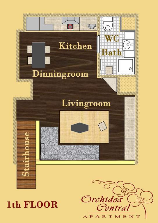 Orchidea Central Apartment Budapest Eksteriør billede